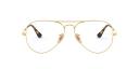 Ray-Ban Aviator RX6489 3033 Matte Gold