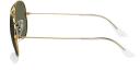 Ray-Ban Men's Aviator Gold Sunglasses - Gold Frames/Gray Gradient Lenses