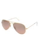 Ray-Ban Men's Aviator Gold Sunglasses - Gold Frames/Gray Gradient Lenses