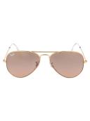 Ray-Ban Men's Aviator Gold Sunglasses - Gold Frames/Gray Gradient Lenses