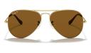 Ray-Ban Men's Aviator Gold Sunglasses - Gold Frames/Gray Gradient Lenses