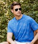 Ray-Ban Men's Aviator Gunmetal Sunglasses - Polarized - Gunmetal Frames/ Blue Lenses
