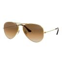 Ray-Ban RB3025 001/M2 Gold Aviator Sunglasses