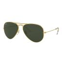 Ray-Ban RB3025 001/M2 Gold Aviator Sunglasses
