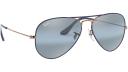 Ray-Ban RB3025 9156AJ Blue Aviator Sunglasses