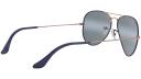 Ray-Ban RB3025 9156AJ Blue Aviator Sunglasses