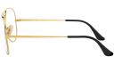 Ray-Ban RX6489 2946 Black Aviator Eyeglasses