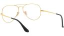 Ray-Ban RX6489 2946 Black Aviator Eyeglasses