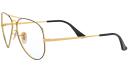 Ray-Ban RX6489 2946 Black Aviator Eyeglasses