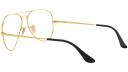 Ray-Ban RX6489 2946 Black Aviator Eyeglasses