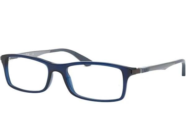 Ray-Ban RX7017 5752 Trasparent Blue