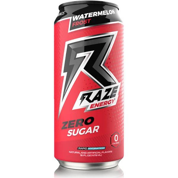 Raze Energy Case of 12 Sour Gummy Worms