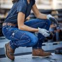Rebar Work Flex Perfect Rise Riveter Boot Cut Pilar / 30 / Short