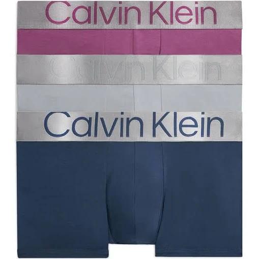 Reconsidered Steel 3 Pack Cotton Trunks Assorted L