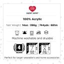 Red Heart Super Saver Jumbo Yarn, Paddy Green