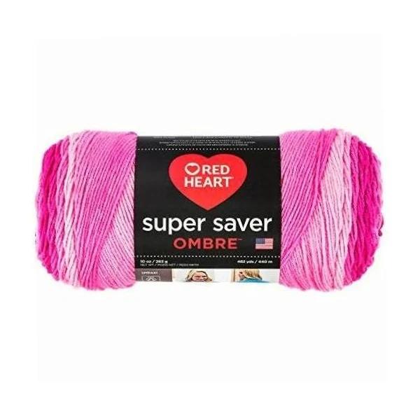 Red Heart Super Saver Ombre Yarn Jazzy