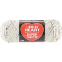 Red Heart Super Saver Yarn, 3 Pack, White 3 Count