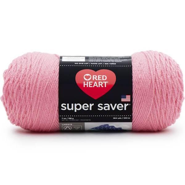 Red Heart Super Saver Yarn Perfect Pink