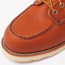 Red Wing Men's Moc Toe Leather Lace Up Boots, Tan, 7