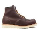 Red Wing Shoes Moc Toe Boots 08138 7,5 Brown Leather