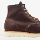 Red Wing Shoes Moc Toe Boots 08138 7,5 Brown Leather