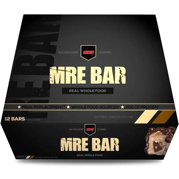 Redcon1 MRE Bar - 1 Bars Oatmeal Chocolate Chip