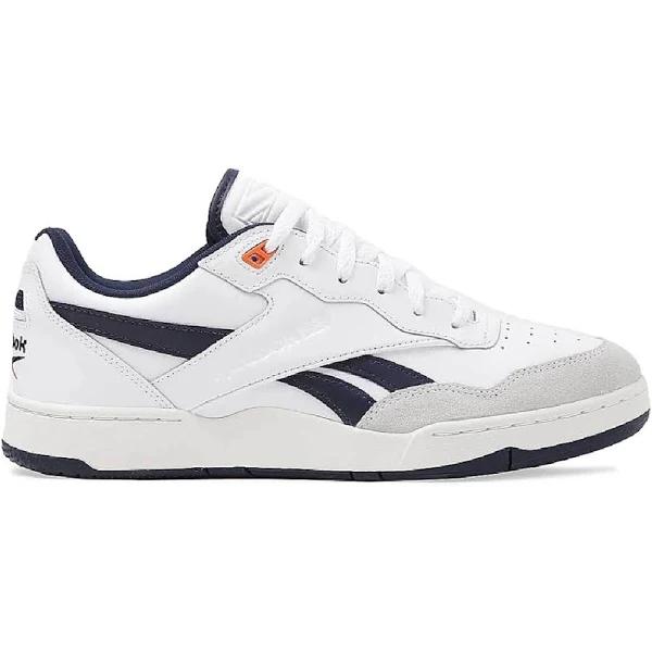 Reebok Classics White & Navy BB 4000 II Sneakers