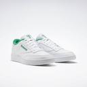 Reebok Club C 85, Cloud White / Glen Green / Solar Acid Yellow