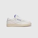 Reebok Club C 85 'Chalk Bold Purple' Mens Sneakers - Size 11.0