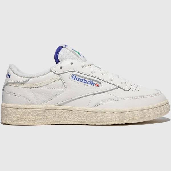 Reebok Club C 85 'Chalk Bold Purple' Mens Sneakers - Size 11.0