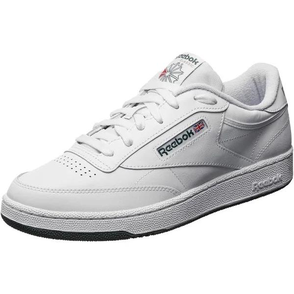 Reebok Club C 85 - White/Chalk Green, 5