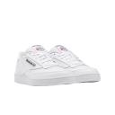 Reebok Club C 85 - White/White/Black 10.5