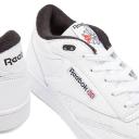 Reebok Men's Club C Mid II Sneakers in White/Core Black, Size UK 7 | END. Clothing