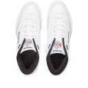 Reebok Men's Club C Mid II Sneakers in White/Core Black, Size UK 7 | END. Clothing