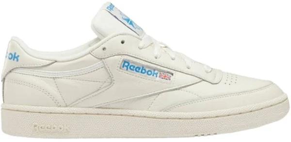 Reebok Men's Club C Mid II Sneakers in White/Core Black, Size UK 7 | END. Clothing