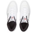 Reebok Men's Club C Mid II Sneakers in White/Core Black, Size UK 8 | END. Clothing