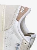 Reebok Men's LT Court Sneakers in White/Chalk/Taupe, Size UK 9.5 | END. Clothing