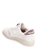 Reebok - Mens LT Court Sneakers in Chalk White & Burgundy