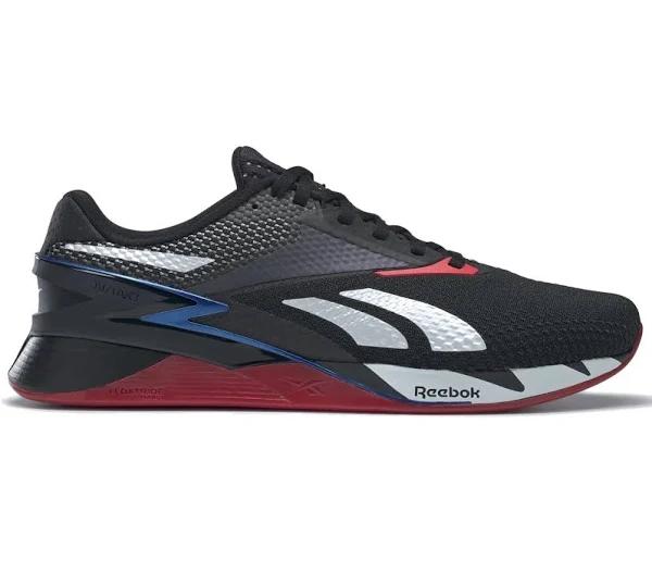 Reebok Nano X3 Black Blue Red