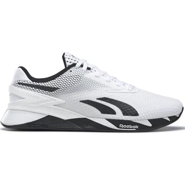 Reebok Nano X3 Trainers White Black - 42