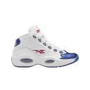 Reebok Question Mid Blue Toe White/Core Blue - Size 8
