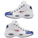 Reebok Question Mid Blue Toe White/Core Blue - Size 8