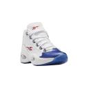 Reebok Question Mid Blue Toe White/Core Blue - Size 8