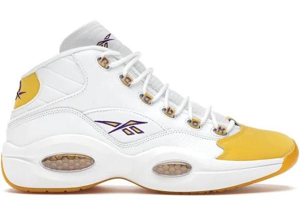 Reebok Question Mid Yellow Toe (Shoe Palace Special Box)
