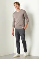 Reed Dobby Chino - Dark Grey - Size:32 - M.J.Bale