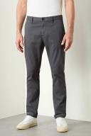 Reed Dobby Chino - Dark Grey - Size:40 - M.J.Bale