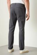 Reed Dobby Chino - Dark Grey - Size:40 - M.J.Bale