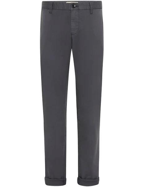 Reed Dobby Chino - Dark Grey - Size:40 - M.J.Bale