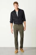 Reed Dobby Chino - Green - Size:42 - M.J.Bale