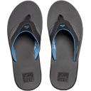 Reef Fanning Flip Flops - Grey & Blue